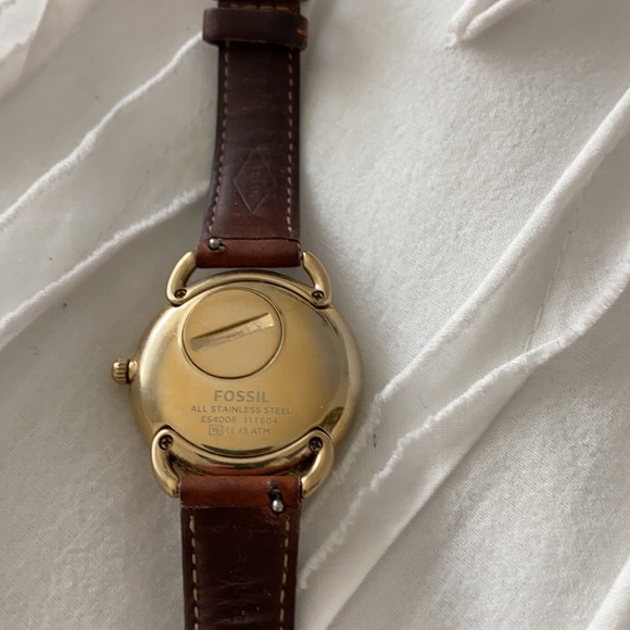 Fossil leather watch - Picture 3 of 3